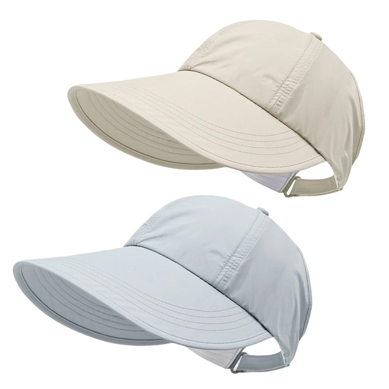 😎🏆 Damen-Baseball-Sonnenhut mit breiter Krempe ✨☀️ UV-Schutz, schnell trocknend, atmungsaktiv – perfekt für Outdoor, Wanderung & Strand. 2 Stück nur 21,99€ (-50%)