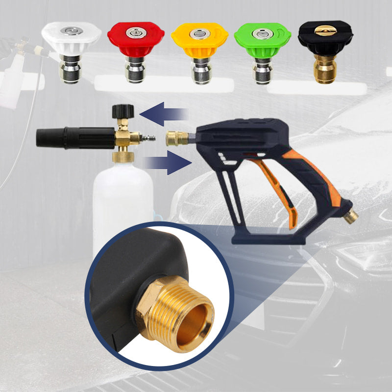 💎 50% RABATT! 💥 Profi Hochdruckreiniger-Stab-Set (4000 PSI) – Extrem Robust, Verstellbare Düse & Tiefenreinigung
