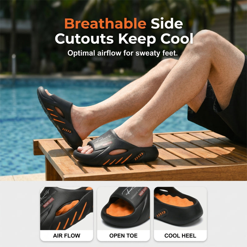 🌞Neu eingetroffen – 50 % Rabatt!🏖️Rutschfeste Cloud-Slipper für Herren mit dicker Sohle
