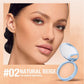 💄 Cipria Compatta Opacizzante Waterproof – Controllo Sebo, Texture Setosa, 10g, 7,8x7,8cm, Durata 3 Anni – 3 Tonalità: Avorio, Beige Naturale & Beige Puro 🌟