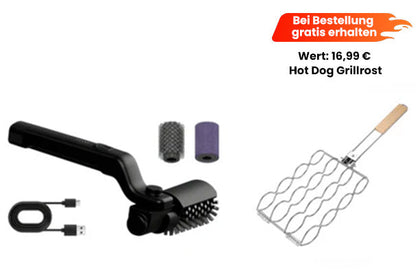🔥🔥🍖 60% Rabatt - nur €42.99  ⚡️Kabelloser elektrischer Grillbürstenreiniger🍔Es gibt derzeit auch günstige Kombi-Angebote💪
