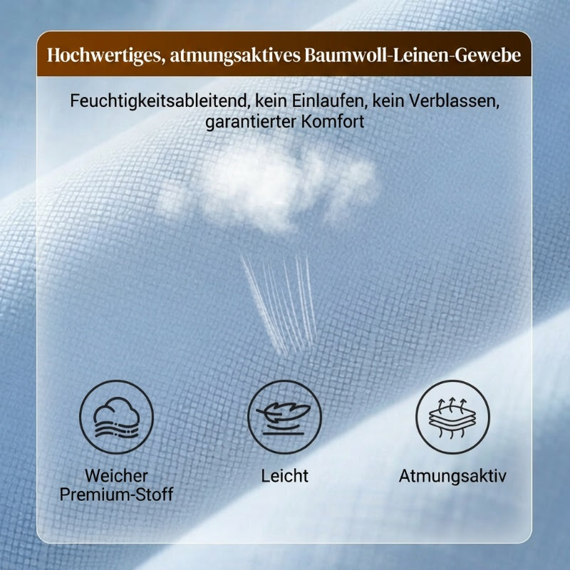 💕50% RABATT💕Lässige Baumwoll- und Leinenhosen für Damen