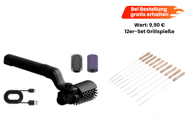 🔥🔥🍖 60% Rabatt - nur €42.99  ⚡️Kabelloser elektrischer Grillbürstenreiniger🍔Es gibt derzeit auch günstige Kombi-Angebote💪