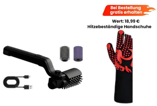 🔥🔥🍖 60% Rabatt - nur €42.99  ⚡️Kabelloser elektrischer Grillbürstenreiniger🍔Es gibt derzeit auch günstige Kombi-Angebote💪