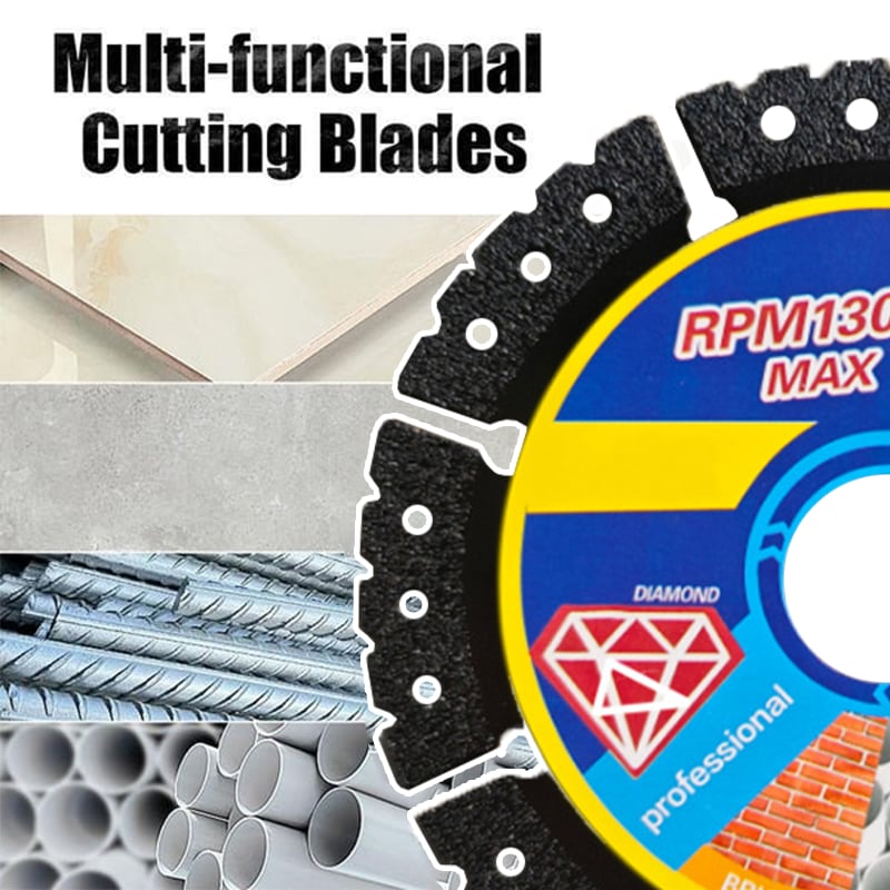 🔥 Die Wahl der Profis auf der Baustelle! 4,5-Zoll Mehrfachmaterial-Diamanttrennscheibe – maximale Haltbarkeit ✅