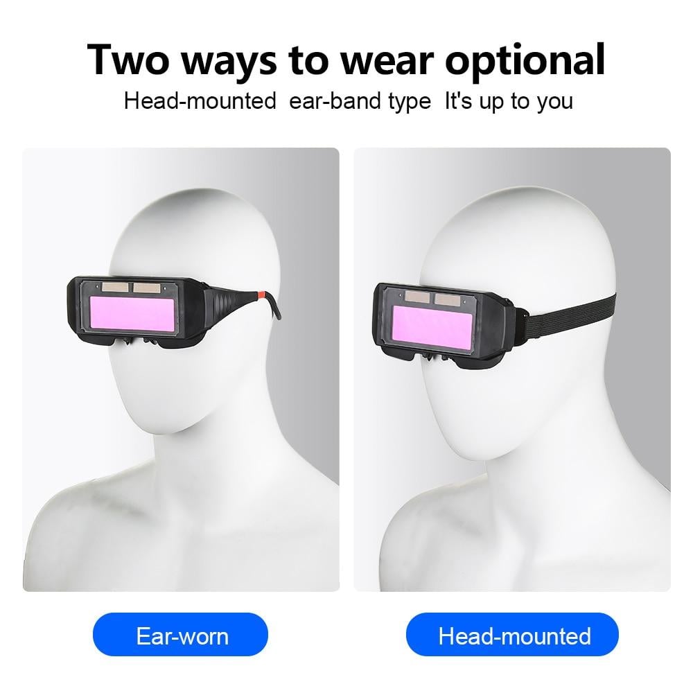 👓🔧50 % RABATT JETZT! 🔧 Automatisch abdunkelnde Schweißschutzbrille – für WIG, MIG & Elektrodenschweißen, schützt vor Funken & intensivem Lichtbogen ⚡
