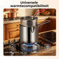 🍳🥟 Friggitrice Multifunzione in Acciaio Inox 304 – Certificata alimentare, design anti-schizzi, cestello filtrante, per patatine croccanti e pollo dorato senza olio sui muri né sulle mani 🛡️🔥