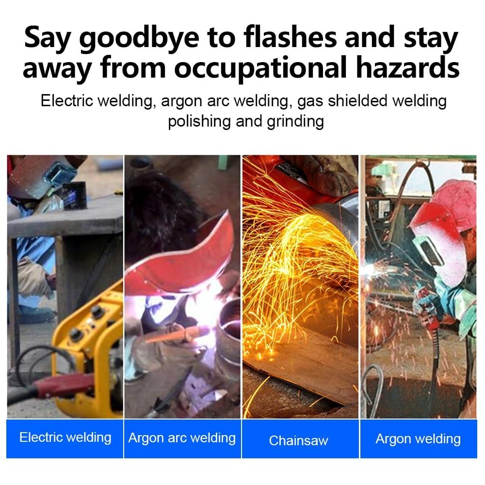 👓🔧50 % RABATT JETZT! 🔧 Automatisch abdunkelnde Schweißschutzbrille – für WIG, MIG & Elektrodenschweißen, schützt vor Funken & intensivem Lichtbogen ⚡