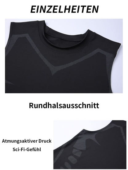 👚 50% RABATT! 🔥 Ionic Shaping ärmelloses Shirt – 2025 Neue Version – Figurformend, atmungsaktiv & perfekt für unter jedem Outfit ✨