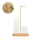 🥳 HOT SALE 2026 🥳 💞 -50%! ✨ 💝 Porta Incenso e Candela 2 in 1 – Base in Legno Naturale Diffusore Aromaterapia