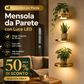 💡 Mensola Flottante con Illuminazione LED Integrata