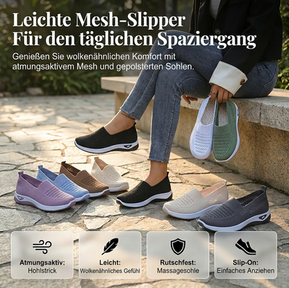 👟 50% RABATT! 🌬️ Atmungsaktive Mesh-Slipper für Damen – Leicht, flexibel & perfekt für Zuhause und Freizeit ✨