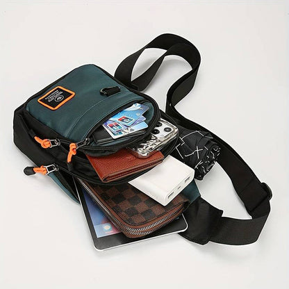 🎒 50% RABATT! 💼 Wasserdichte Umhängetasche mit mehreren Fächern – Verstellbarer Trageriemen – Ideal für Alltag, Reisen oder Ausflüge – trockener & sicherer Stauraum 🌧️✨