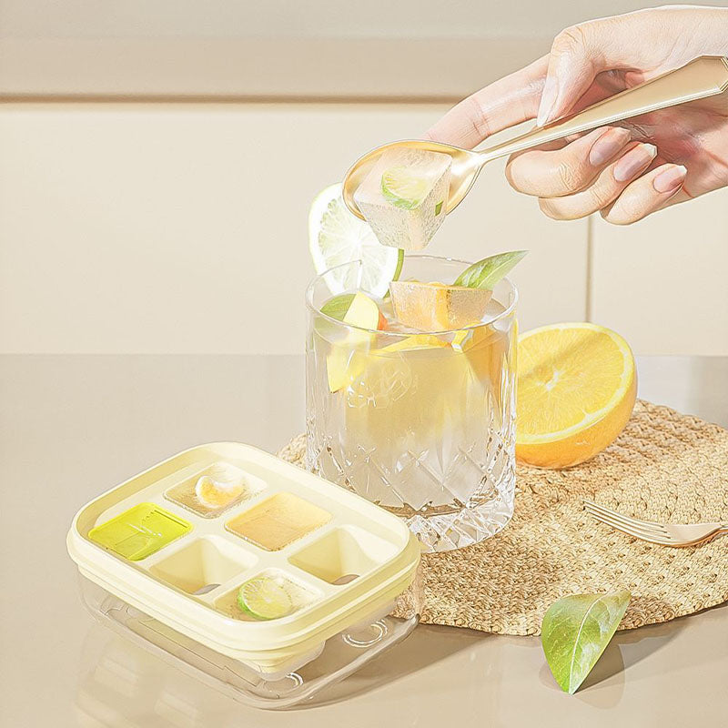 🧊 LIMITED-TIME 50% RABATT! ✨ Mini-Eiswürfelform 6er – Lebensmittelecht, Leicht zu Lösen ✨