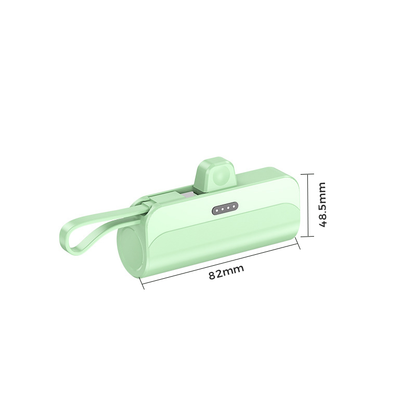 ✨Tragbare Powerbank mit hoher Kapazität und integrierten Kabeln