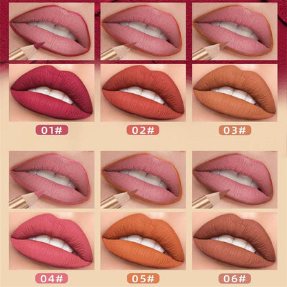 👄 50 % RABATT! 💄 12-teiliges Set mit wischfesten Liplinern – langanhaltend, cremig und wasserfest – perfekt für den Alltag oder professionelles Make-up 🎨