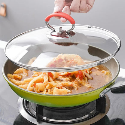 Pomello di ricambio in silicone antiscottatura per coperchio pentola