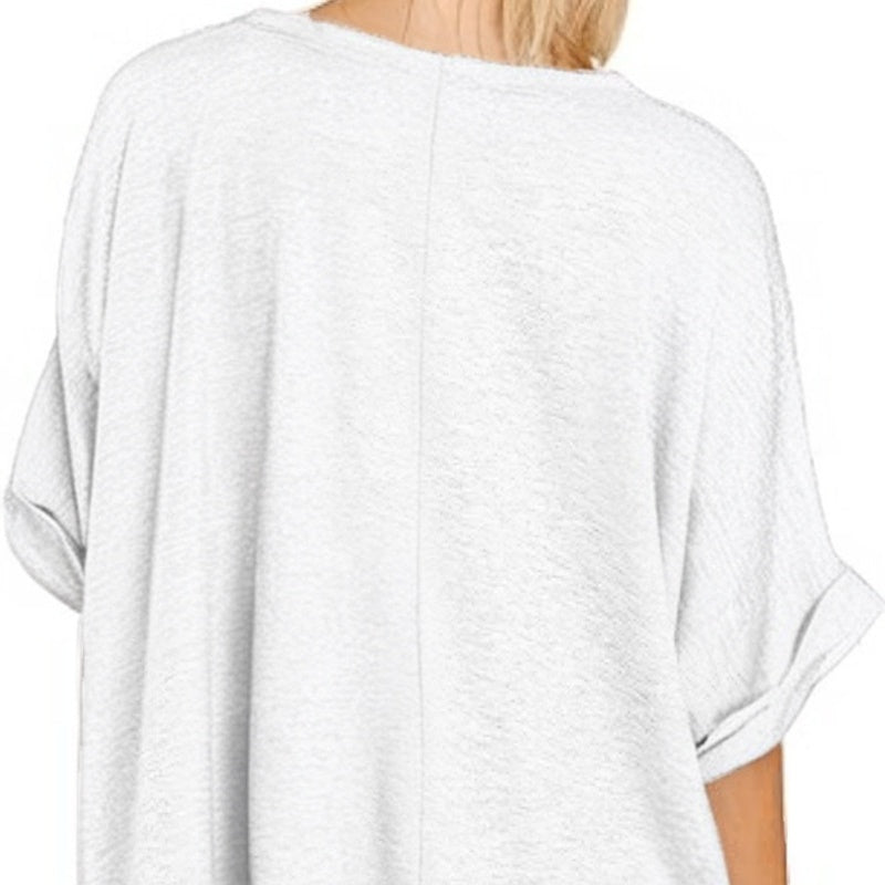 👕🔥 50% RABATT 🌸 Damen V-Ausschnitt Top – lässig, locker & stylisch für heiße Sommertage ☀️✨