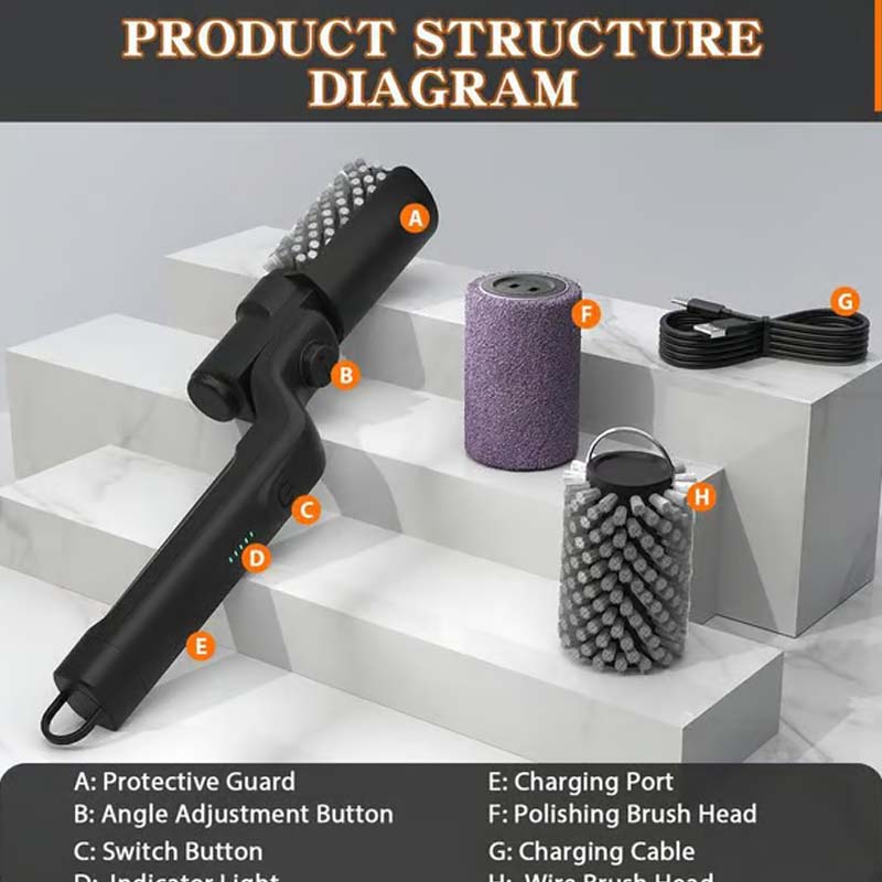 🔥🔥🍖 60% Rabatt - nur €42.99  ⚡️Kabelloser elektrischer Grillbürstenreiniger🍔Es gibt derzeit auch günstige Kombi-Angebote💪