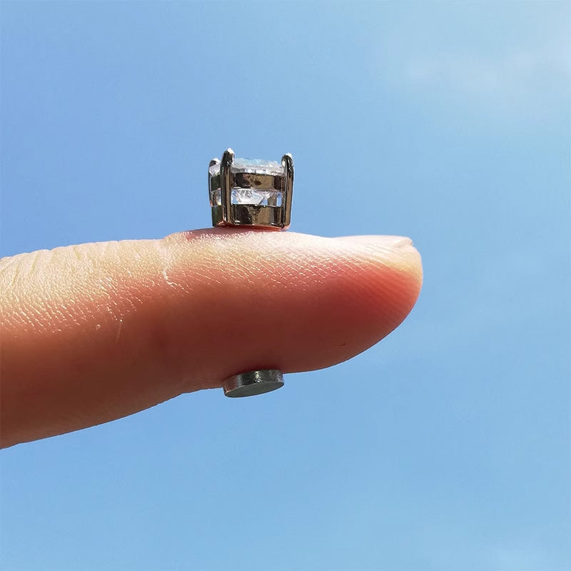 🔥 Heißer Sale: 50 % Rabatt 🔥 Magnetische Zirkonia-Ohrstecker – kein Piercing nötig