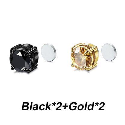 🔥 Heißer Sale: 50 % Rabatt 🔥 Magnetische Zirkonia-Ohrstecker – kein Piercing nötig