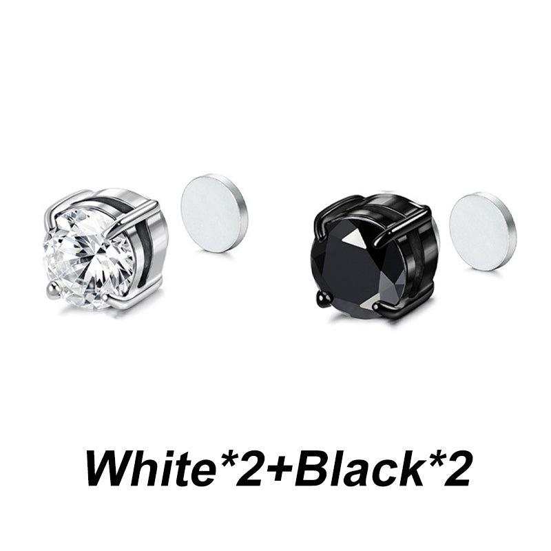 🔥 Heißer Sale: 50 % Rabatt 🔥 Magnetische Zirkonia-Ohrstecker – kein Piercing nötig