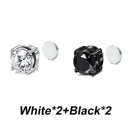 🔥 Heißer Sale: 50 % Rabatt 🔥 Magnetische Zirkonia-Ohrstecker – kein Piercing nötig