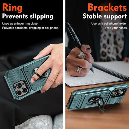 Handyhülle mit Kartenhalter & Ringständer für iPhone