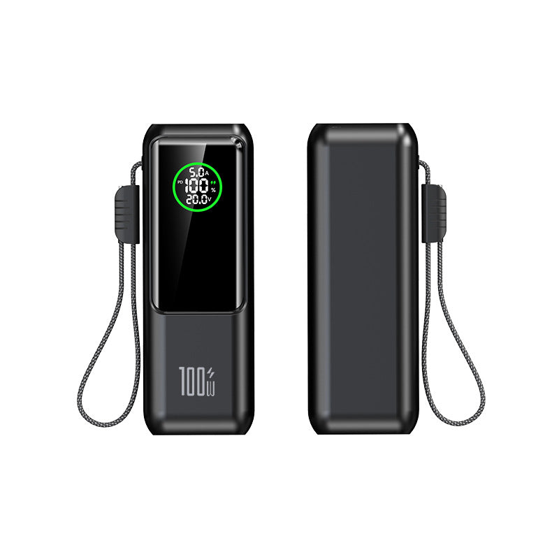 🔥 50 % Rabatt！！🔌Tragbares Ladegerät mit integriertem Kabel