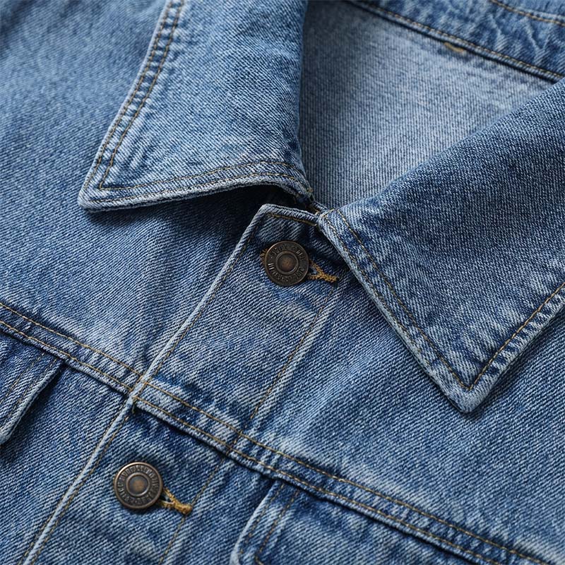📢📢49 % Rabatt!! ⏰👖【Lange Jeansjacke】—— Zugeknöpft für Eleganz, aufgeknöpft für Flair – ein Kleidungsstück, mit dem Sie den Stil im Frühling und Herbst meistern!🤠💙✨