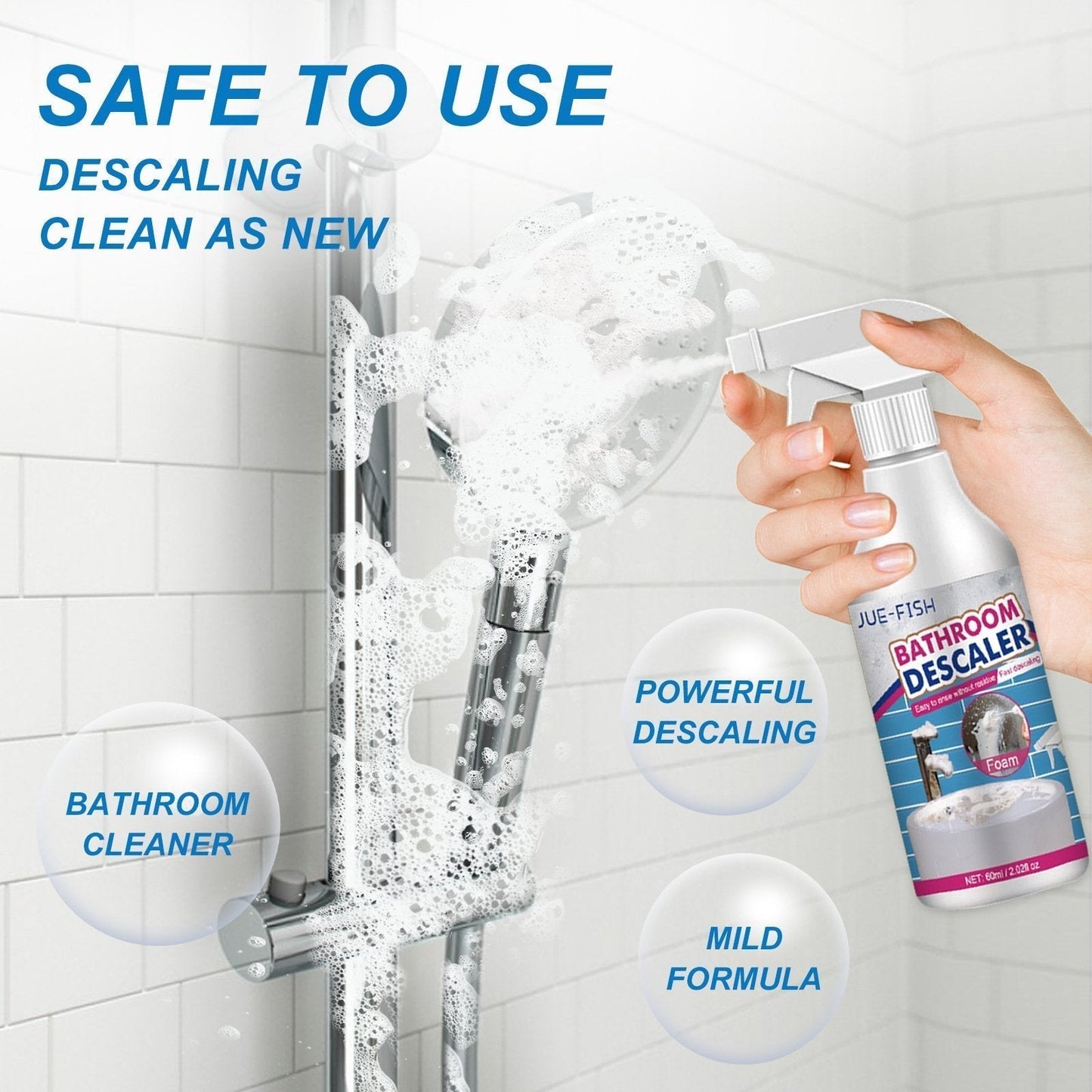 Spezialreiniger für Glasflecken