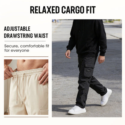 Lässige Herren-Cargohose mit mehreren Taschen