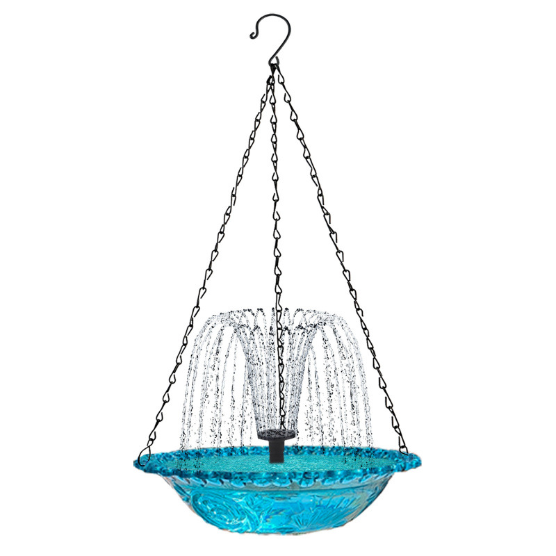 ✨Hängender Springbrunnen für den Außenbereich mit Vogelbad und Futterstelle⛲🐦