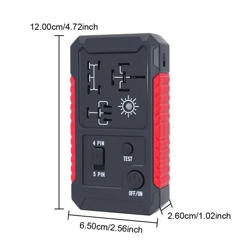 USB-C Kfz-Relaisprüfer für 4/5-polige Relais