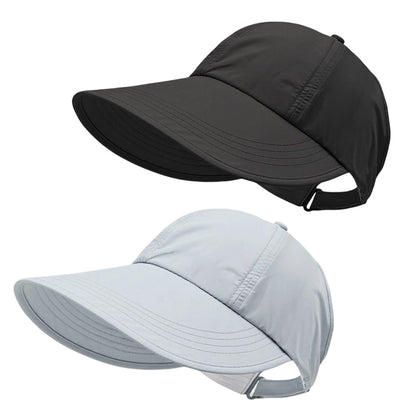 😎🏆 Damen-Baseball-Sonnenhut mit breiter Krempe ✨☀️ UV-Schutz, schnell trocknend, atmungsaktiv – perfekt für Outdoor, Wanderung & Strand. 2 Stück nur 21,99€ (-50%)