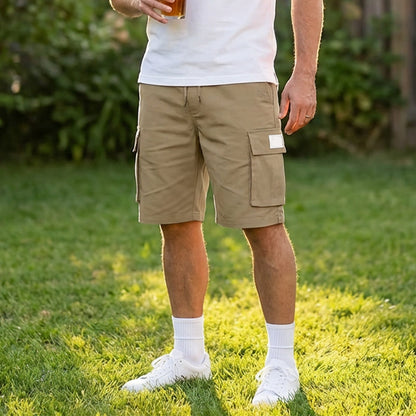 🩳 50% RABATT! ⏰ Atmungsaktive Cargo-Shorts – Sommer-Deal – Leicht, viele Taschen & perfekt für heiße Tage, Outdoor oder Freizeit 🌿
