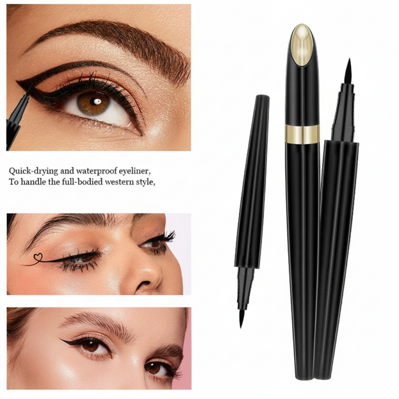 💄 KAUFE 1, ERHALTE 1 GRATIS! ⚡ Langhaftender, Wischfester Flüssig-Eyeliner-Stift – Präzise Spitze, Intensive Farbe & Perfekt Für Einen Ausdrucksstarken Blick 👁️