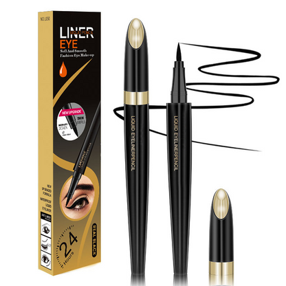 💄 KAUFE 1, ERHALTE 1 GRATIS! ⚡ Langhaftender, Wischfester Flüssig-Eyeliner-Stift – Präzise Spitze, Intensive Farbe & Perfekt Für Einen Ausdrucksstarken Blick 👁️
