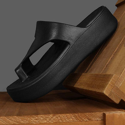 📢📢50 % Rabatt!! ⏰Sandalen mit Plateau-Absatz und Zehensteg für Damen