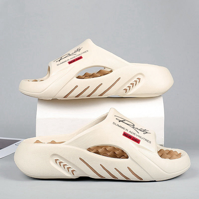 🌞Neu eingetroffen – 50 % Rabatt!🏖️Rutschfeste Cloud-Slipper für Herren mit dicker Sohle