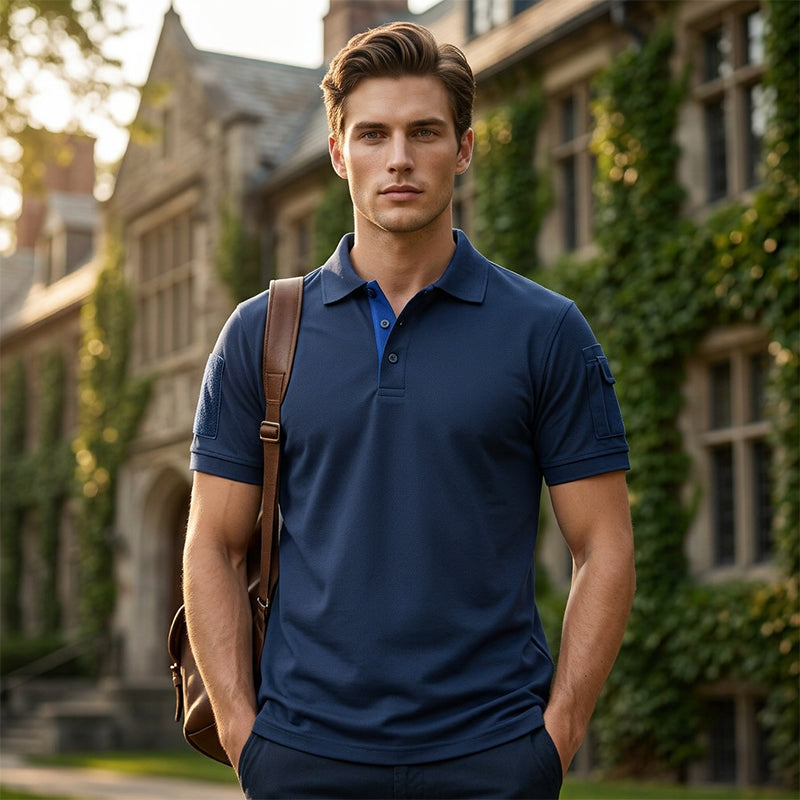 Herren-Schnell trocknendes atmungsaktives elastisches T-Shirt – Versandkostenfrei bei drei Stück