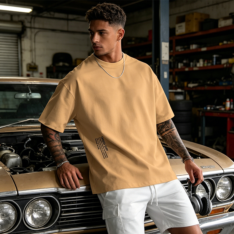 📢📢50 % Rabatt!! ⏰Herren Urban Style Loose Fit Kurzarm-Shirt