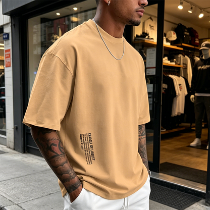 📢📢50 % Rabatt!! ⏰Herren Urban Style Loose Fit Kurzarm-Shirt