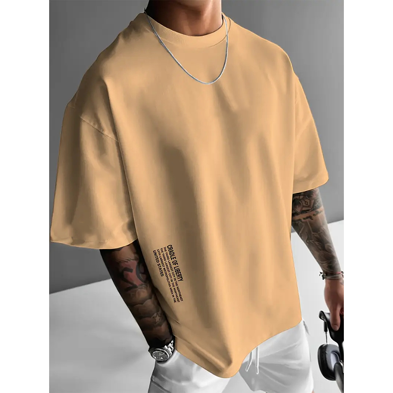 📢📢50 % Rabatt!! ⏰Herren Urban Style Loose Fit Kurzarm-Shirt