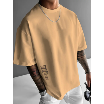 📢📢50 % Rabatt!! ⏰Herren Urban Style Loose Fit Kurzarm-Shirt