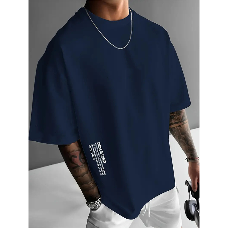 📢📢50 % Rabatt!! ⏰Herren Urban Style Loose Fit Kurzarm-Shirt