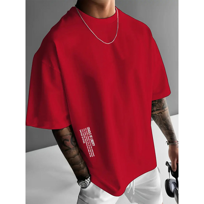 📢📢50 % Rabatt!! ⏰Herren Urban Style Loose Fit Kurzarm-Shirt