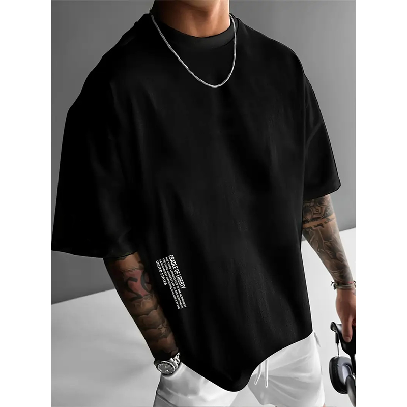 📢📢50 % Rabatt!! ⏰Herren Urban Style Loose Fit Kurzarm-Shirt