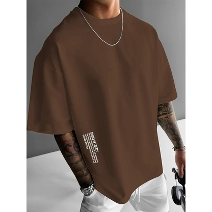 📢📢50 % Rabatt!! ⏰Herren Urban Style Loose Fit Kurzarm-Shirt