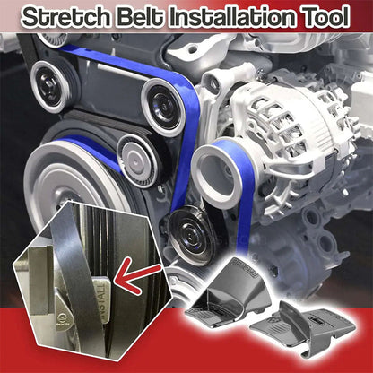 🔧 Set Utensili per Cinghie Auto – Rimozione e Installazione Facile con Attrezzi in Lega di Alluminio 🚗Antigraffio, portatile e compatibile con la maggior parte delle cinghie. Ideale per riparazioni fai-da-te e officina! ⚙️